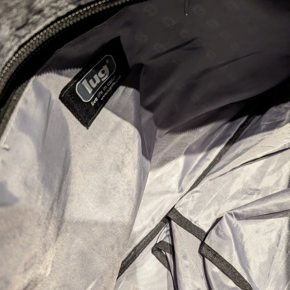 Gray Large Lug Airbus Weekender Bag - Picture 8 of 10